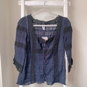 Free People 100% Cotton Top